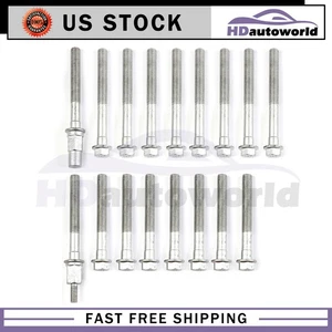 For Pontiac Saturn Buick Chevrolet 3.1L 3.4L 3.5L Head Bolts Kit VIN E,L,J,M - Picture 1 of 4