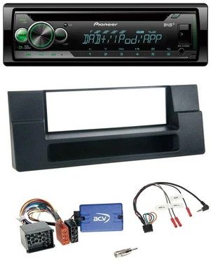 Pioneer USB MP3 DAB Lenkrad CD Autoradio für BMW 5er Ablage Rundpin - Bild 1 von 4