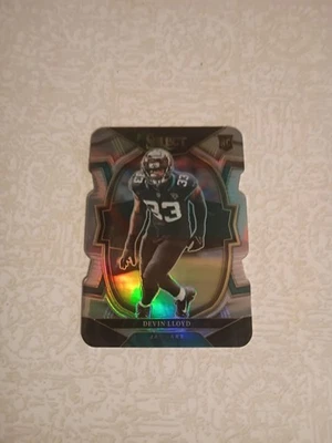 2022 Select Devin Lloyd Rc Rookie Silver Prizm Die-Cut Concourse No. 43 - Image 1 of 3