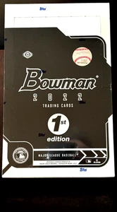 2022 Bowman Baseball 1st Edition Hobby Box New Factory Sealed 24 Packs 240 Cards - Picture 1 of 4