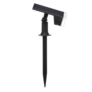 2-Pack Solar Powered Landscape Spotlights For Garden Patio Yard Fence - Picture 1 of 12