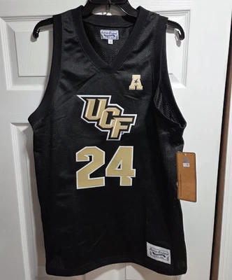 Camiseta deportiva de baloncesto clásica Tacko Fall UCF Knights original marca retro negra talla M Foto 1 de 4