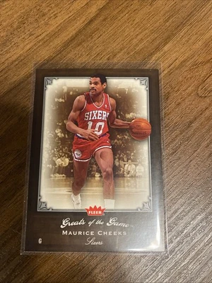 2005-06 Fleer Greats of the Game Maurice Cheeks #59 HOF - Image 1 of 2