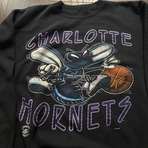 Charlotte Hornets Logo Basketball Logo Crewneck Sweatshirt VK05785 - Bild 1 von 2