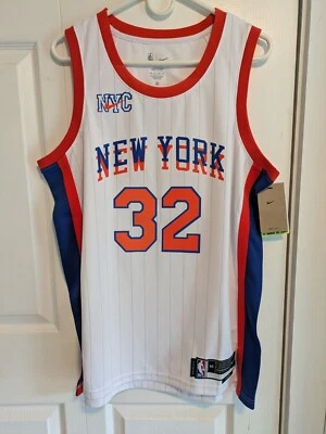 Karl-Anthony Towns NY Knicks #32 Nike Jersey Large Swingman City Edition NWT - Image 1 of 4