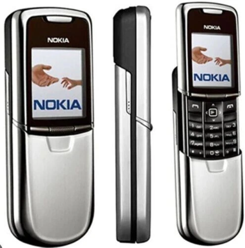 MINT COND Nokia 8800 Silver(Unlocked) Classic Bluetooth Mobile Cell Phone - Image 1 of 1