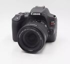 Canon EOS Rebel SL3 24.1MP Digital Camera - Black (Kit with EF-S 18-55mm f/4-5.6