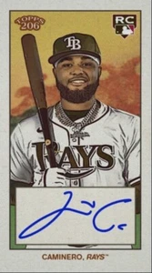 2024 Topps 206 Rookie RC Signature Auto JUNIOR CAMINERO Digital - Picture 1 of 1