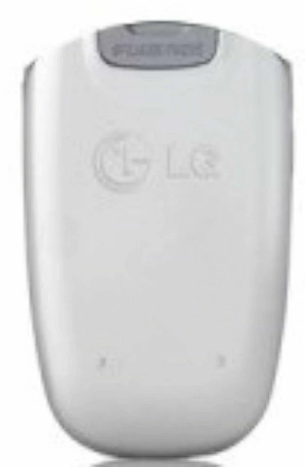 CUBIERTA BATERÍA ORIGINAL LG C2000 Puerta PLATEADA vertical abatible teléfono celular panel trasero Foto 1 de 1