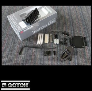 NEW Gotoh 510T Stratocaster BLACK Tremolo Body Hardware Set Am Std Pro Elite - Picture 1 of 7