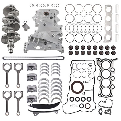 Kit de reconstrucción del motor con cubierta de distribución de varillas del cigüeñal para Kia Forte 2017-2020 2,0 L Foto 1 de 4