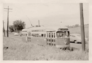 6J531 RP 1950s PHILADELPHIA TRANSPORTATION CO STREET RAILWAY CAR #2113? - Picture 1 of 1