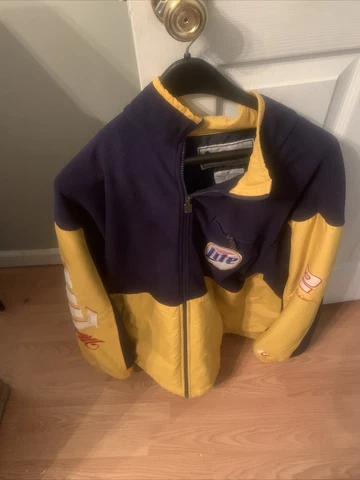 Rusty Wallace Miller Light NASCAR Jacket Cover