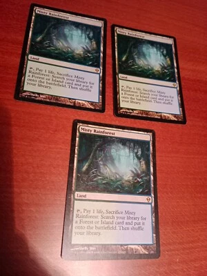 MTG NM Misty Rainforest Zendikar English - Image 1 of 2
