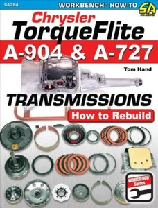 Chrysler Torqueflite A904 and A727 Transmissions~How to Rebuild Book~Mopar~NEW - Picture 1 of 1