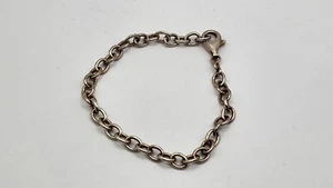 Vintage 11 Gram 8" Italian Sterling Silver Bracelet - Picture 1 of 6