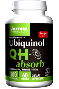 Ubiquinol QH-Absorb - Reduced Form Co-Q10 - 200 MG (60 Softgels) - Picture 1 of 9