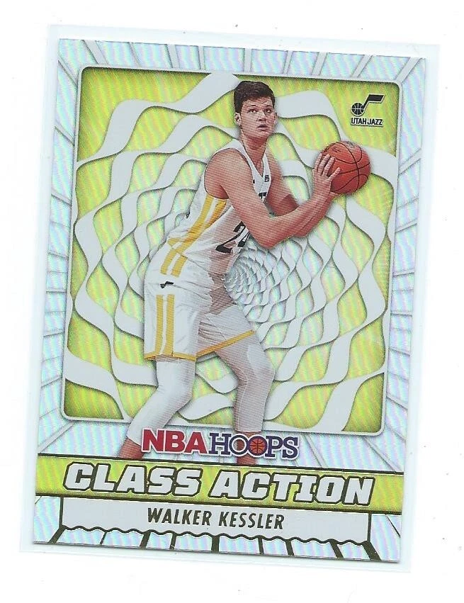 2022/23 NBA Hoops-Walker Kessler Foil Class Action Rookie #19-Utah Jazz - Image 1 of 1
