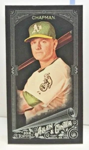 Matt Chapman 2018 Topps Allen & Ginter X Black Mini SP #310 - OAKLAND A's - Picture 1 of 2