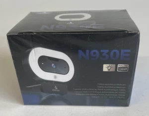 NexiGo N930E Webcam (LSX) Autofocus Camera 1080P PC Ring Light Privacy Cover Mic - Picture 1 of 11