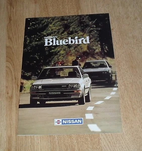 Nissan Bluebird Brochure 1986 - 1.6 LS LX 1.8 LX 2.0 SGX 1.8 ZX Turbo - Picture 1 of 1