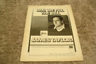 JAMES TAYLOR 1985 ad & SHALAMAR for hit "Amnesia" & DANKE NANA