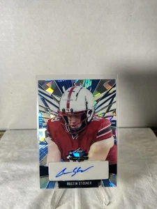 /7 AUSTIN STOGNER 2022 Leaf Valiant Rookie Portraits Auto ICE SSP - Picture 1 of 2