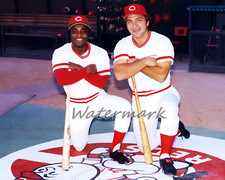 MLB Cincinnati reds Joe Morgan & Johnny Bench Color 8 X 10 Photo Pictures