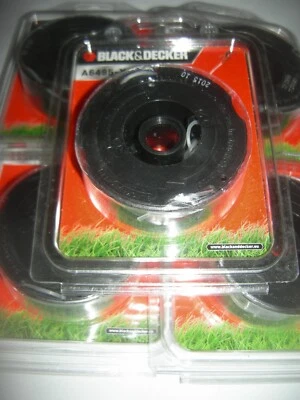 black & decker  genuine SPOOL & LINE X5 ,6METRE fits GL701 GL716 GL720 GL741 - Image 1 of 3
