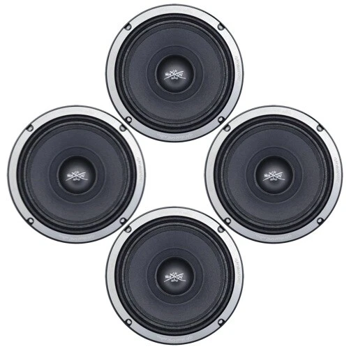 4) SHCA MR84 8" Midrange Loudspeakers 2" VC 4 ohm 1600 Watts (Four Speakers)  - Image 1 of 4