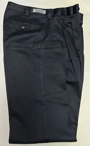Roundtree & Yorke Ultimate Comfort Expand Waist Men's Dress Pants Size 34 X 30 - Picture 1 of 13