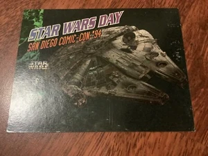 STAR WARS DAY SAN DIEGO COMIC-CON PROMO CARD SD-2 1994 TOPPS DARK HORSE - Picture 1 of 2