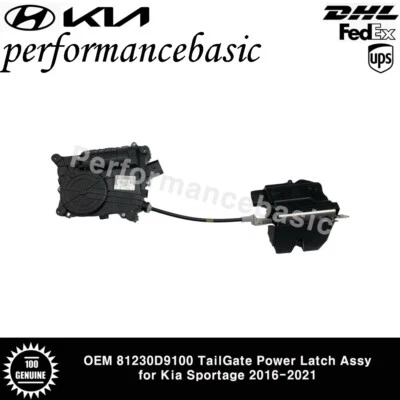 OEM 81230D9100 TailGate Power Latch Assy for Kia Sportage 2016-2021 - Image 1 of 4
