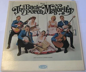 Meet The Back Porch Majority Folk Original Mono LP Vinyl Clean EX+ Randy Sparks - Picture 1 of 3