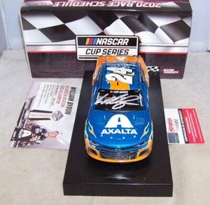 1:24 ACTION 2020 #24 AXALTA SEA GLASS DAYTONA DUEL WIN WILLIAM BYRON HANDSIGNIERT - Bild 1 von 8