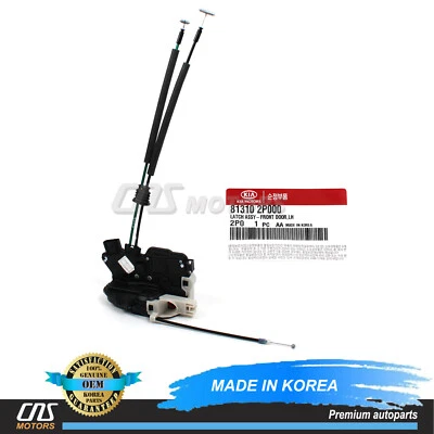 ⭐GENUINE⭐ FRONT Door Lock Actuator LEFT for 2011-2015 Kia Sorento OEM 813102P000 Foto 1 de 4