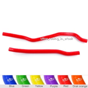Red SILICONE COOLANT RADIATOR HOSES For 05-20 Honda TRX500 Foreman 4x4 TRX500FA - Picture 1 of 5