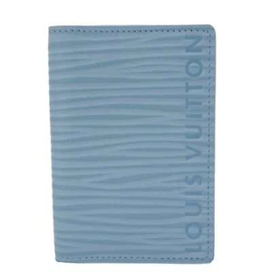 LOUIS VUITTON Epi Leather Pocket Organizer Sky Blue - Picture 1 of 13
