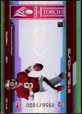 Alex Smith QB/Steve Young Card 2006 Donruss Elite Passing the Torch Red #21