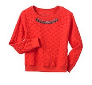 Jessica Simpson Girls' Ariel Sweatshirt, Bittersweet, Size XL - Picture 1 of 1