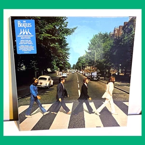 Sealed! THE BEATLES ABBEY ROAD 50th Annv. DELUXE VINYL RECORD ALBUM 3 LP BOX SET - Foto 1 di 5