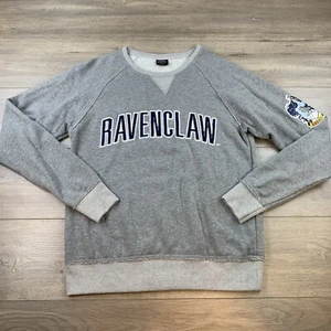 Harry Potter Ravenclaw bestickter Patch Rundhalsausschnitt Sweatshirt Damen mittelgrau - Bild 1 von 16