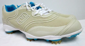 Footjoy FJ aspire Golf Shoes Style 98895 WomensSize 8 M Almond - Picture 1 of 7