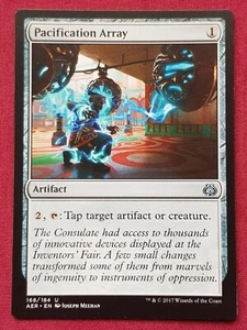 Magic The Gathering AETHER REVOLT PACIFICATION ARRAY artifact card MTG - Picture 1 of 2