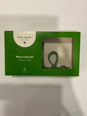 Conjunto de cartões Kate Spade Place cerâmica e papel conjunto com 20 peças - Imagem 1 de 4