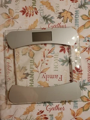 Taylor Glass Digital Bathroom Scale 400 lb Capacity Model 7549 LG LCD Digital EC - Image 1 of 4