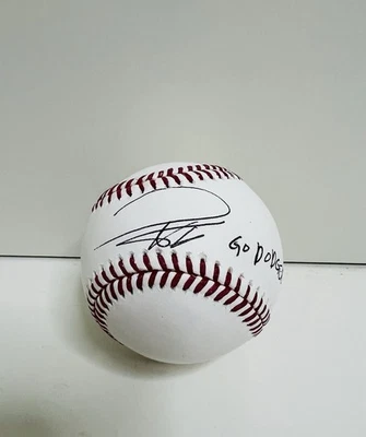 Hyeseong Kim Signed Baseball Go Dodgers Inscription PSA DNA COA Cert Dodgers - Image 1 of 4