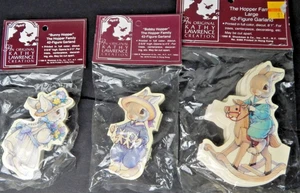 Kathy Lawrence 1990 Hopper Rabbit Family 42-Figure Garland Bunny Sealed Lot 3 - Picture 1 of 5