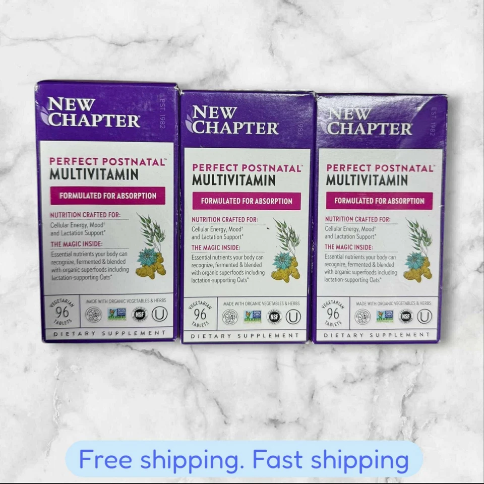 Postnatal Multivitamin 96 Tablets by Chapter
