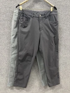 (2) Pantalón Lululemon Para Hombre Negro/Gris ABC Ajuste Clásico Talla 34 Warpstreme 28.5” - Imagen 1 de 11